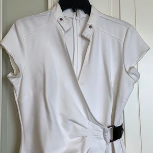 Classy and sexy cream dress